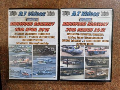 Picture of Ringwood Raceway Banger Racing DVD Bundle 2016